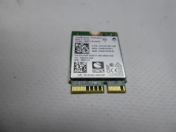 Dell Latitude 3520  WLAN Karte Wifi Card 0XVV0P #5081