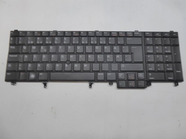 Dell Precision M6700 Orig. Tastatur Keyboard Norway Layout 011MRM #3845