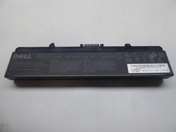 Dell Inspiron 1525 1526 1545 1546 ORIGINAL AKKU Batterie 0XR682 GW240 #A23