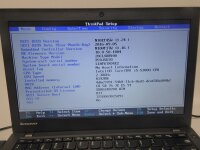Lenovo Thinkpad X250 NoteBook mit Speicher ohne Akku HDD und Netzteil geht an