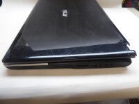 MSI CR700X NoteBook mit Speicher ohne Akku HDD und Netzteil defekt