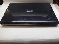 MSI CR720 Intel P4500 2GB NoteBook ohne Akku HDD Netzteil geht an