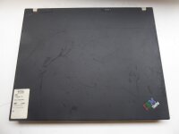 Lenovo ThinkPad T60 NoteBook mit Speicher ohne Akku HDD und Netzteil geht an