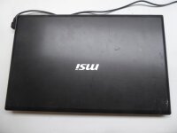MSI GE620DX Notebook Intel i5-2450M 2GB DVD Akku ohne HDD NT geht an