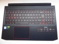 Acer Nitro 7 AN715-51 Gehäuse Oberteil incl. nordic...