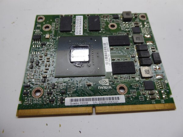 HP Nvidia Quadro 1000M 2GB Grafikkarte 665077-001 #130246