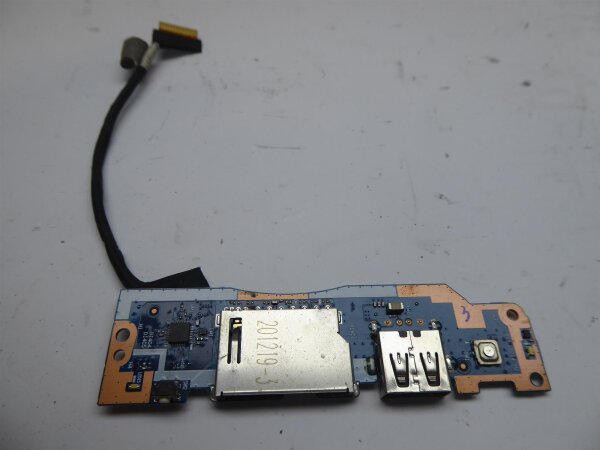 Lenovo IdeaPad 3 15ITL6 USB SD Kartenleser Board mit Kabel NS-D471 #5097