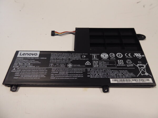 Lenovo Yoga 510 15IKB ORIGINAL AKKU Batterie L15C2PB1 #A25