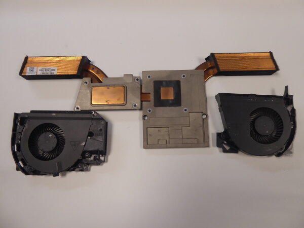 HP ZBook 17 G3 GPU CPU Kühler Lüfter Cooling Fan 850109-001 #5085