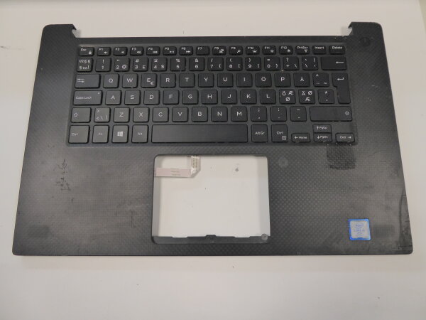 Dell Precision 5540 Gehäuse Oberteil incl. nordic Keyboard 0TVRM0 #5042