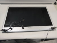 Sony Vaio VPCEC2M1E 17 Display Panel komplett Scharniere