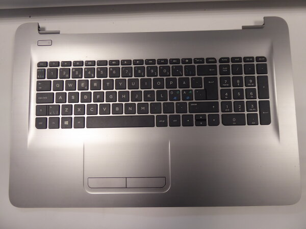 HP 17 17-Y0 Serie Gehäuse Oberteil incl. nordic QWERTY Keyboard  #5134