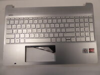 HP 15s eq Series Gehäuse Oberteil + QWERTY nordic...