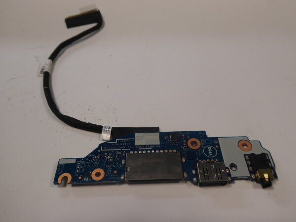 Dell Inspiron 15 7506 2in1 Audio Sound USB SD Board mit Kabel 07K2GR #5159