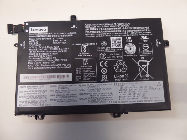 Lenovo ThinkPad L15 Gen. 2 ORIGINAL Akku Batterie L17M3P54 #A31