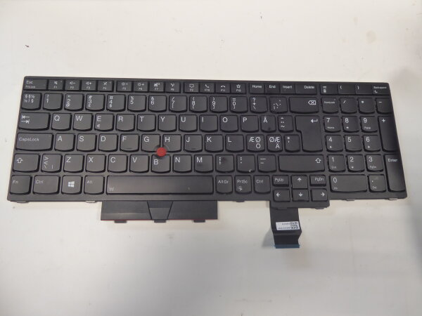 Lenovo ThinkPad P15 Gen. 1 ORIGINAL Keyboard nordic Layout 5N20Z74856 #5151