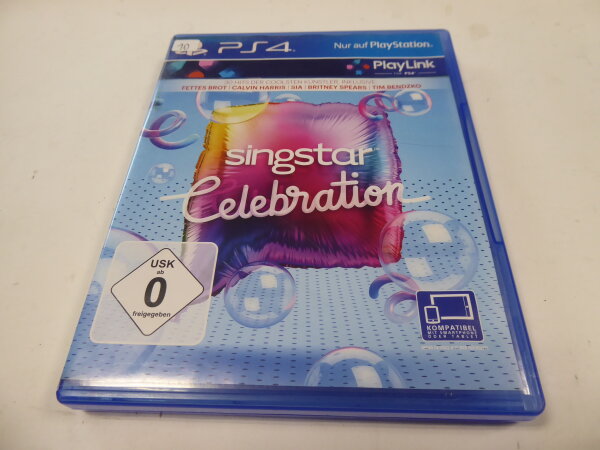 Singstar Celebration PS4 Playstation 4