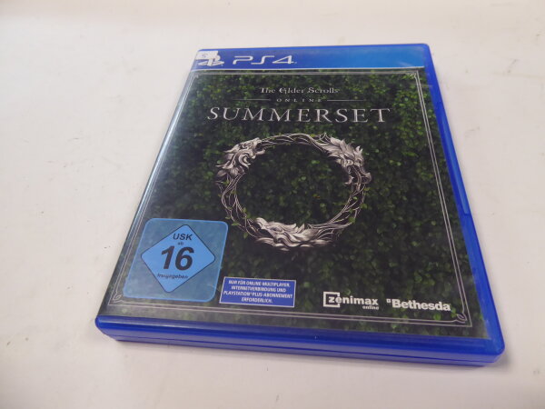 The Elder Scrolls online Summerset PS4 Playstation 4