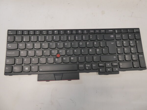 Lenovo Thinkpad T570 ORIGINAL Keyboard dansk QWERTY Layout 01ER591 #4655