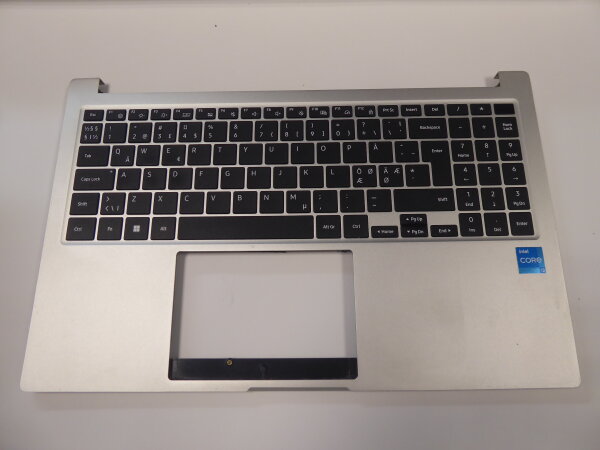 Samsung Galaxy Book 2 NP750XED Gehäuse Oberteil + Keyboard nordic Layout  #5188