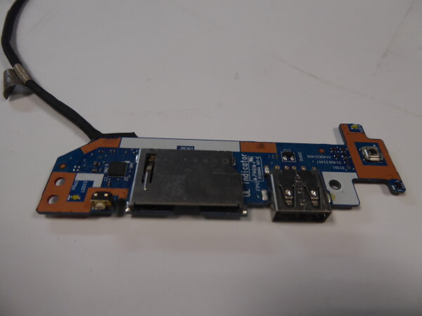 Lenovo Ideapad 3 15IAU7  Powerbutton USB SD Board mit Kabel NS-E342  #5190