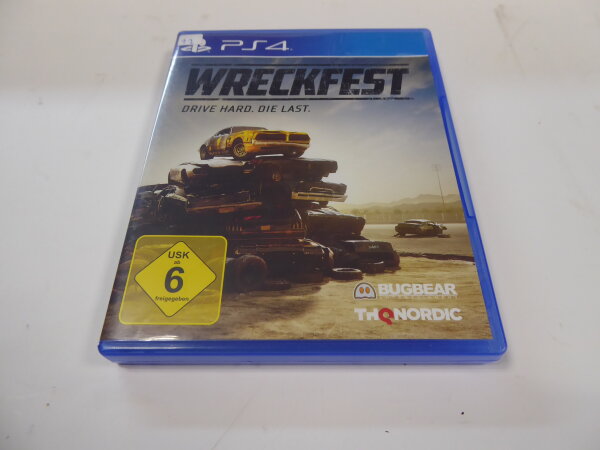 Wreckfest Drive Hard Die Last PS4 Playstation 4