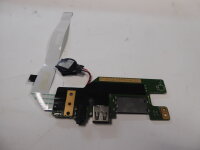Medion S17402 Audio USB SD Kartenleser Board mit Kabel  #5202