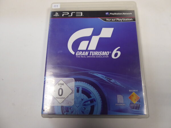 Gran Turismo 6 Playstation 3