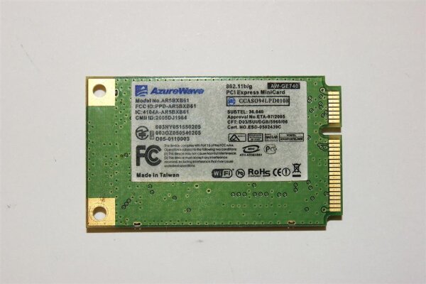 ACER Aspire 7730Z AzureWave AR5BXB61 Wifi WLAN Karte AW-GE740 #2047_22