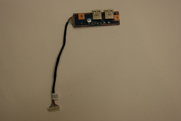 ACER Aspire 7738G USB Buchse Double Board incl Kabel 48.4CD02.011 #2082