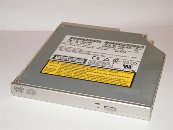 Org Toshiba IDE DVD-ROM CD-RW Laufwerk + Anschlußrahmen ZA2431P04 #2326.10