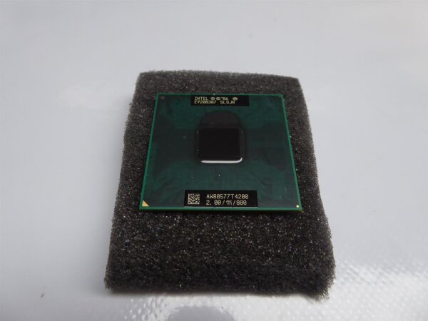 Prozessor CPU Intel Core 2 Duo Mobile T4200 2 x 2.0 GHz SLGJN #2308.09