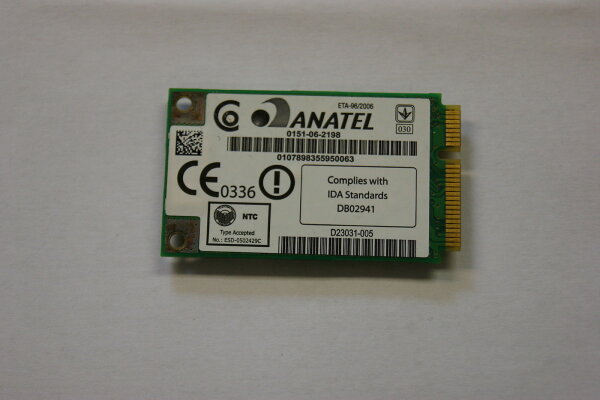 HP Pavilion DV9000 Intel WM3945ABG MOW2 Wifi WLAN Karte D26839-009 #2050_2