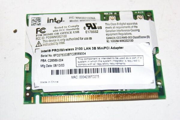 ASUS M51K WLAN Karte Wifi Card WM3B2100  #2388