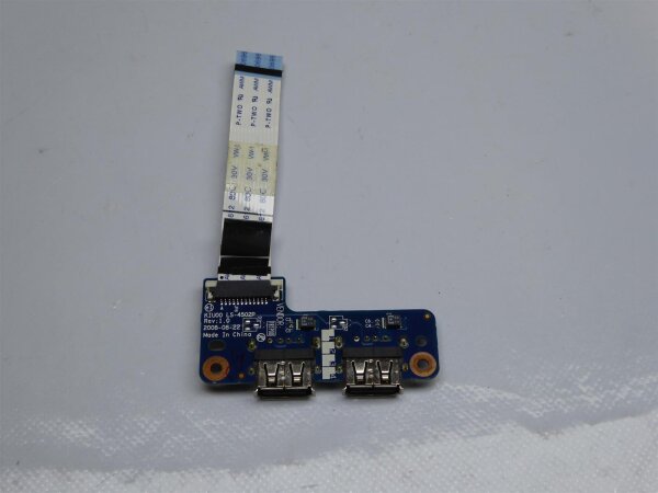 Dell Inspiron Mini 1210 DUAL USB Board mit Kabel 0D124J #2442