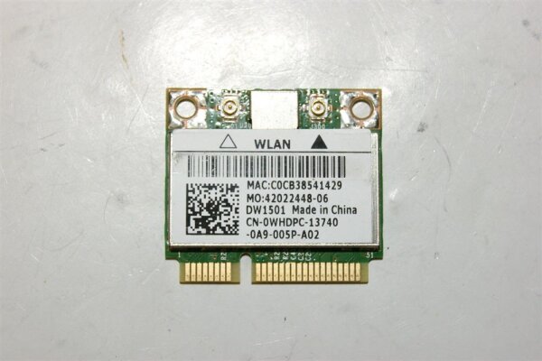 Dell Inspiron M301Z P11S WLAN Karte DW1501  #2432