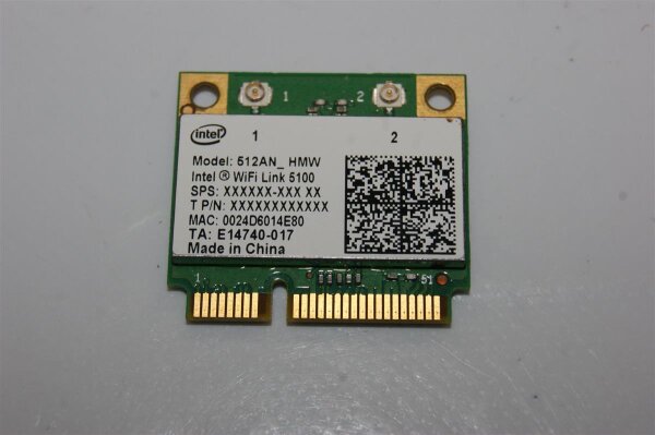 Sony Vaio PCG-7181M WLAN Karte 512AN_HMW #2370