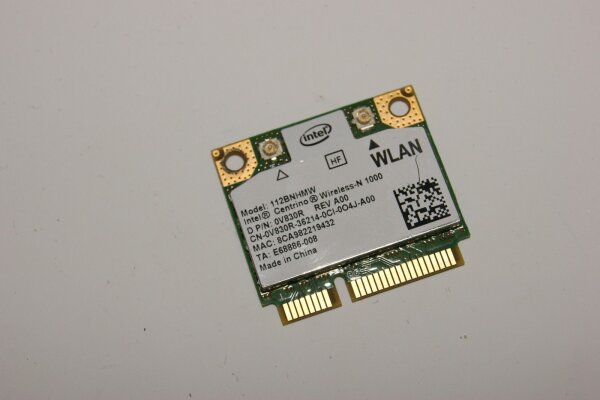 DELL XPS L501x WLAN Karte 112BNHMW 0V830R #2541