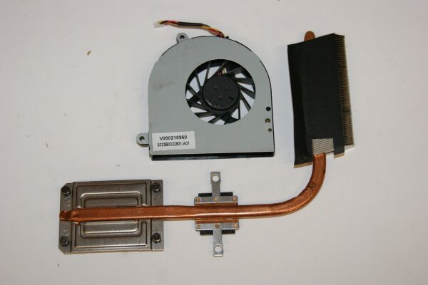 Toshiba Satellite C650-11K CPU Lüfter und Kühler V000220050  #2537