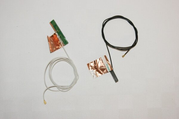 Dell Latitude D630 WLAN Antenne Antennensatz Model K50 #2380