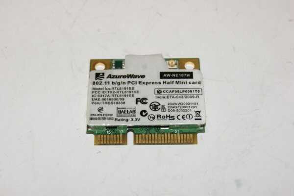 ASUS Eee PC 1201T WLAN Karte RTL8191SE    #2282
