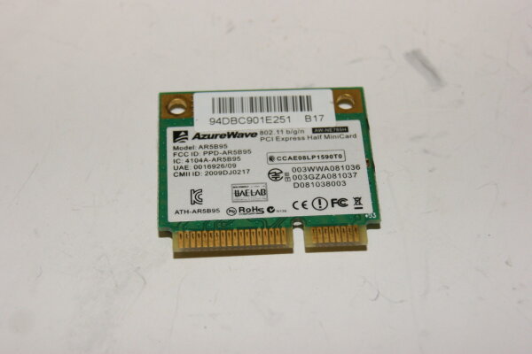 ASUS Eee Pc 1225B WLAN Karte AR5B95  #2266