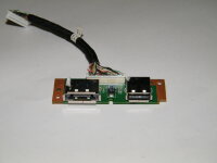 Acer Extensa USB SATA Board incl Kabel 48.4Z404.011 #2047_19