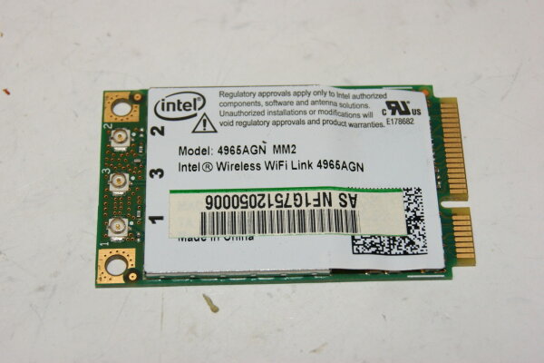 ASUS G1S WLAN Karte 4965AGN  #2383
