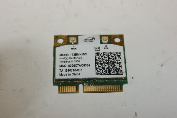 ASUS X52F WLAN Karte 112BNHMW  #2381