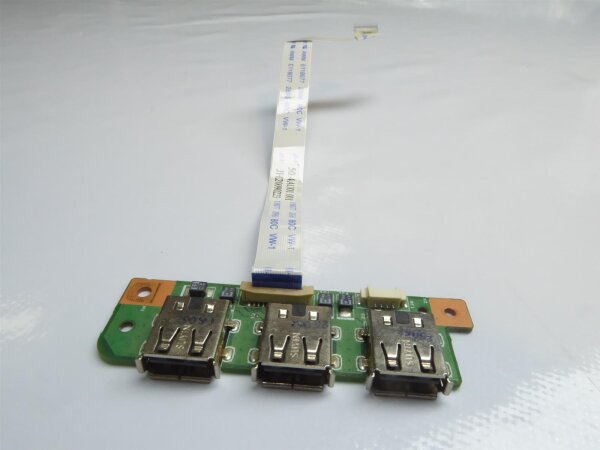 Medion Akoya P6618/6612/6613 USB Board mit Kabel 48.4AF03.011 #2352