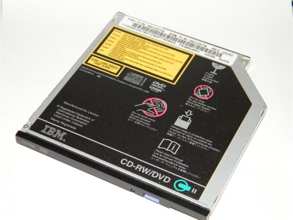 Org IBM/Lenovo T-Serie IDE CD-RW/DVD Laufwerk + Blende 39T2579 39T2578 #2320.16