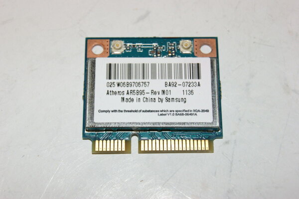 Samsung RV515 NP-RV515 WLAN Karte AR5B95  BA92-07233A #2379