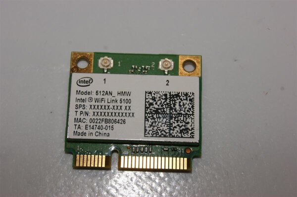 Sony Vaio PCG-3H1M WLAN Karte Wifi Card 512AN_HMW #2348