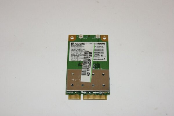 ASUS X58C Azurewave Wireless AR5891 Wlan/Wifi PCI Karte #2482